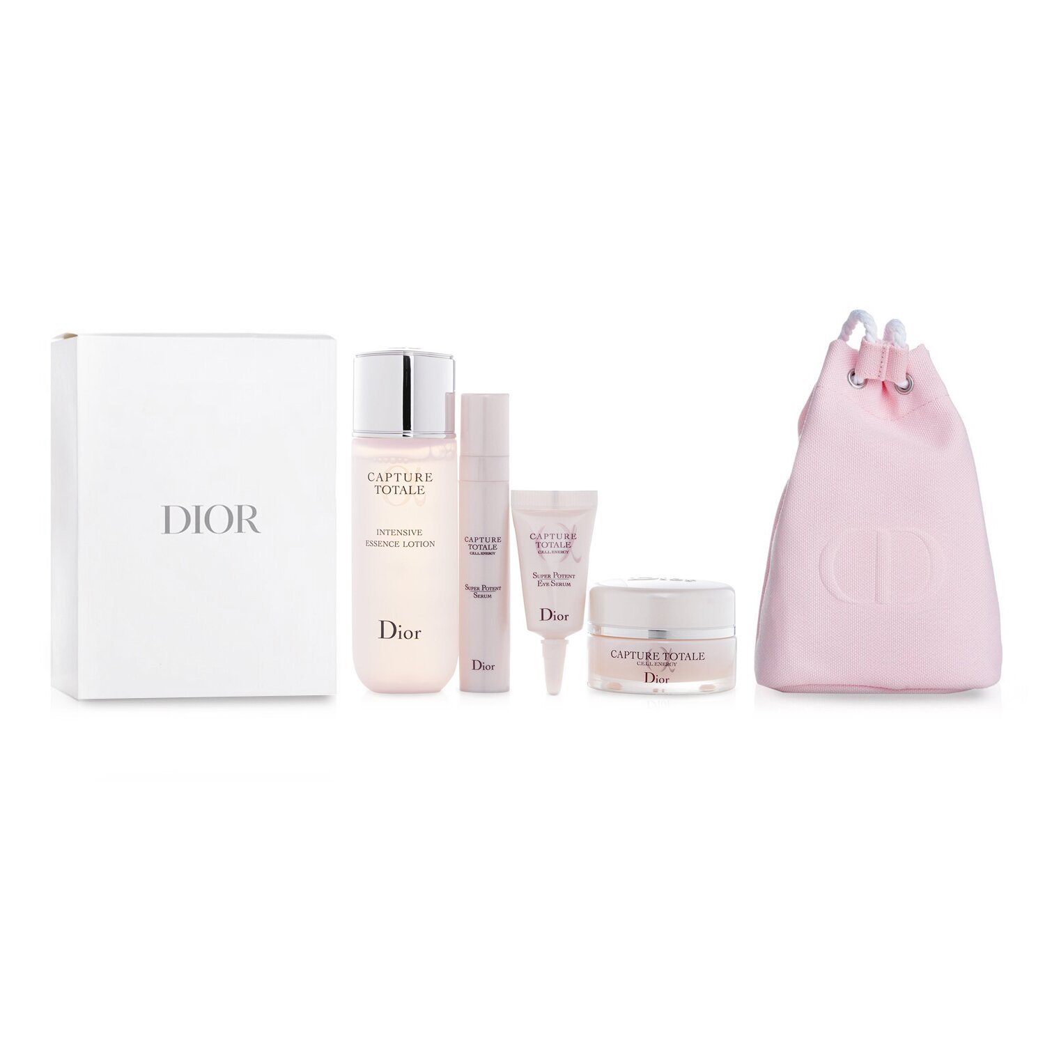 Christian Dior sold Exclusive Pink Water Bottle & Capture Totale Gift Set. Includes