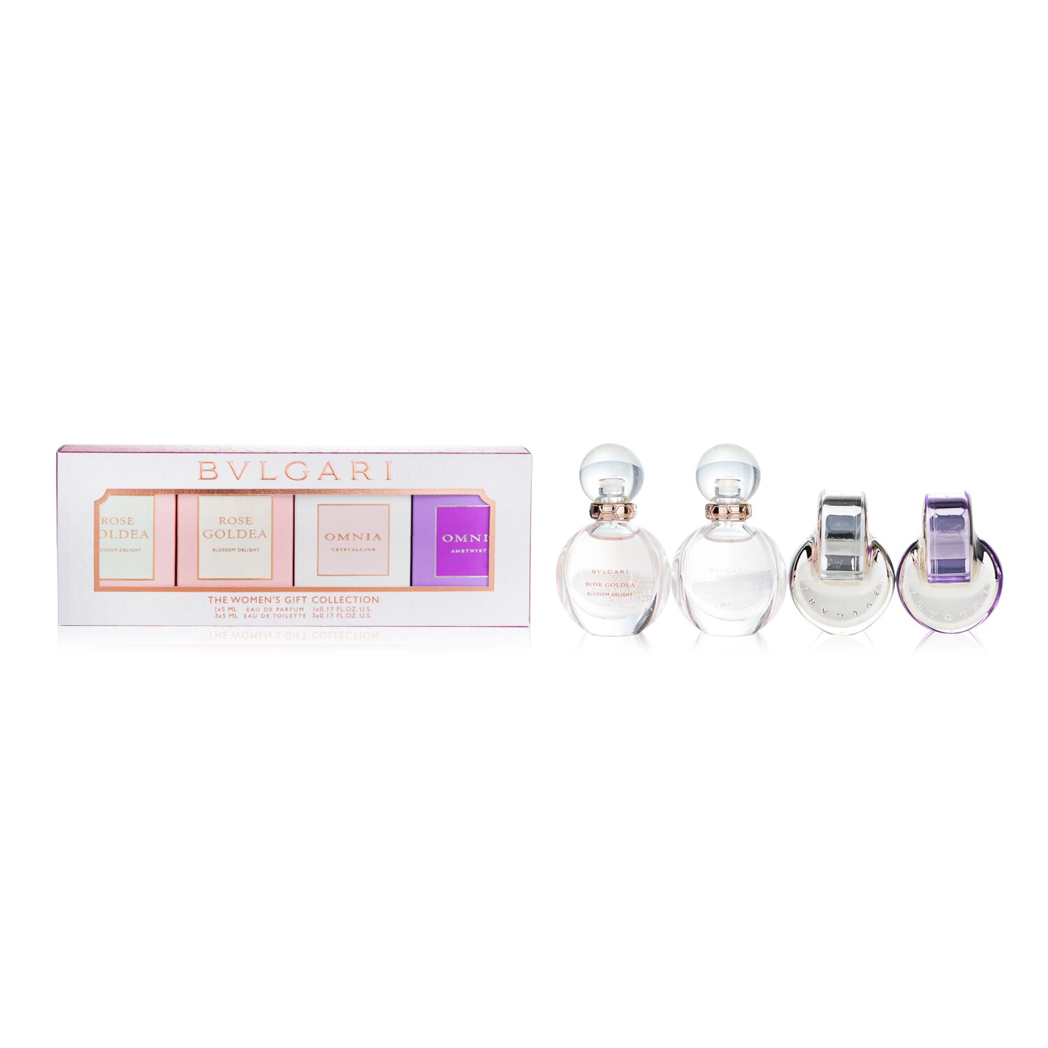 Bvlgari The Women's Gift Collection 4x5ml/0.17oz