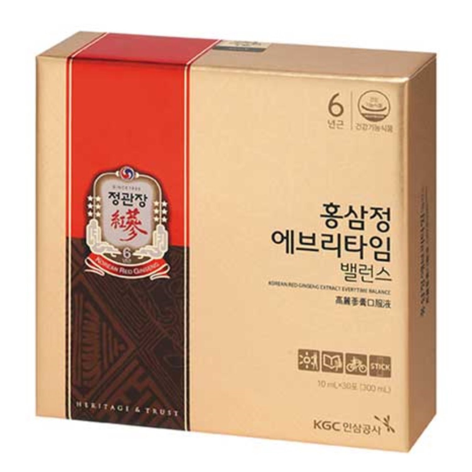 Cheong Kwan Jang Korean Red Ginseng Extract Everytime Balance 10mlx30pcs