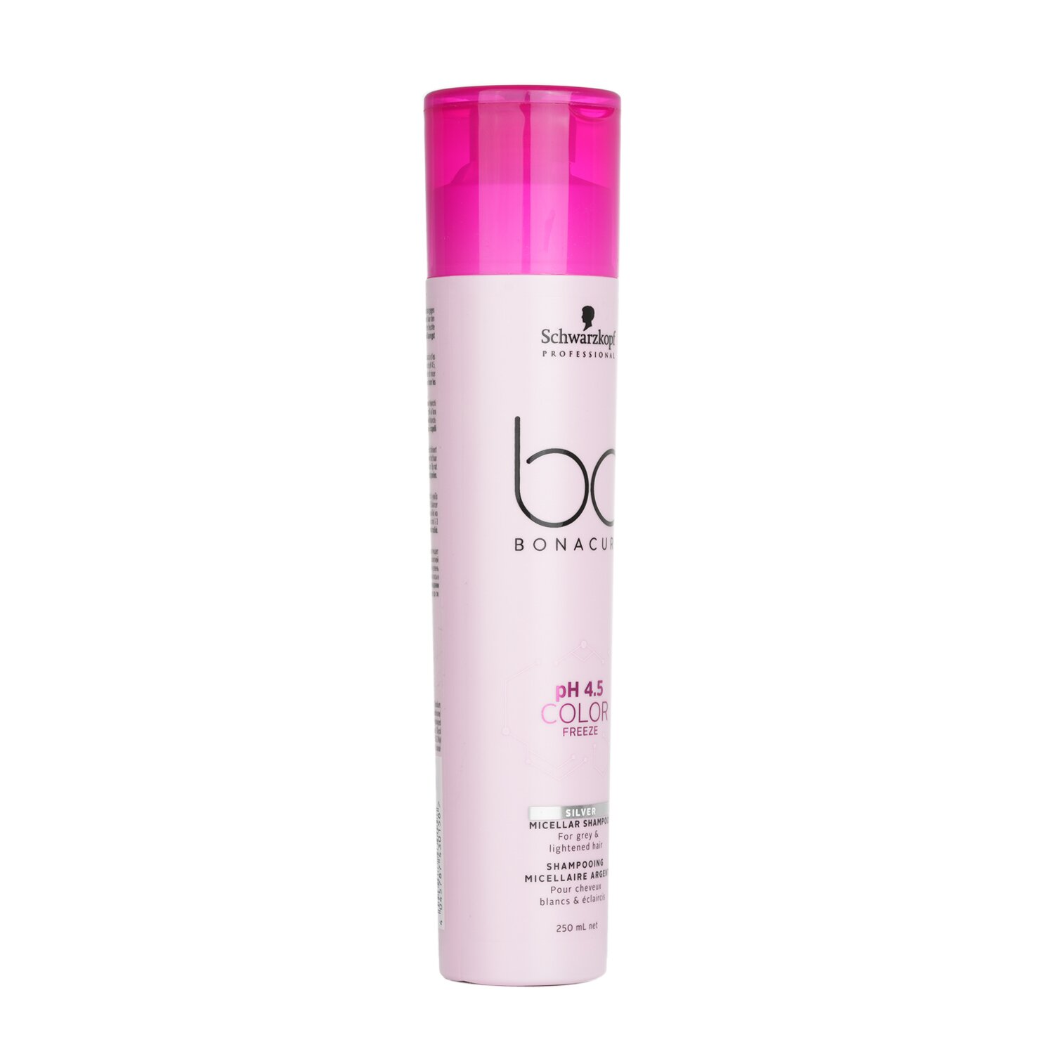 Schwarzkopf BC Bonacure pH 4.5 Color Freeze Silver Micellar Shampoo (For Grey & Lightened Hair) 250ml/8.5oz