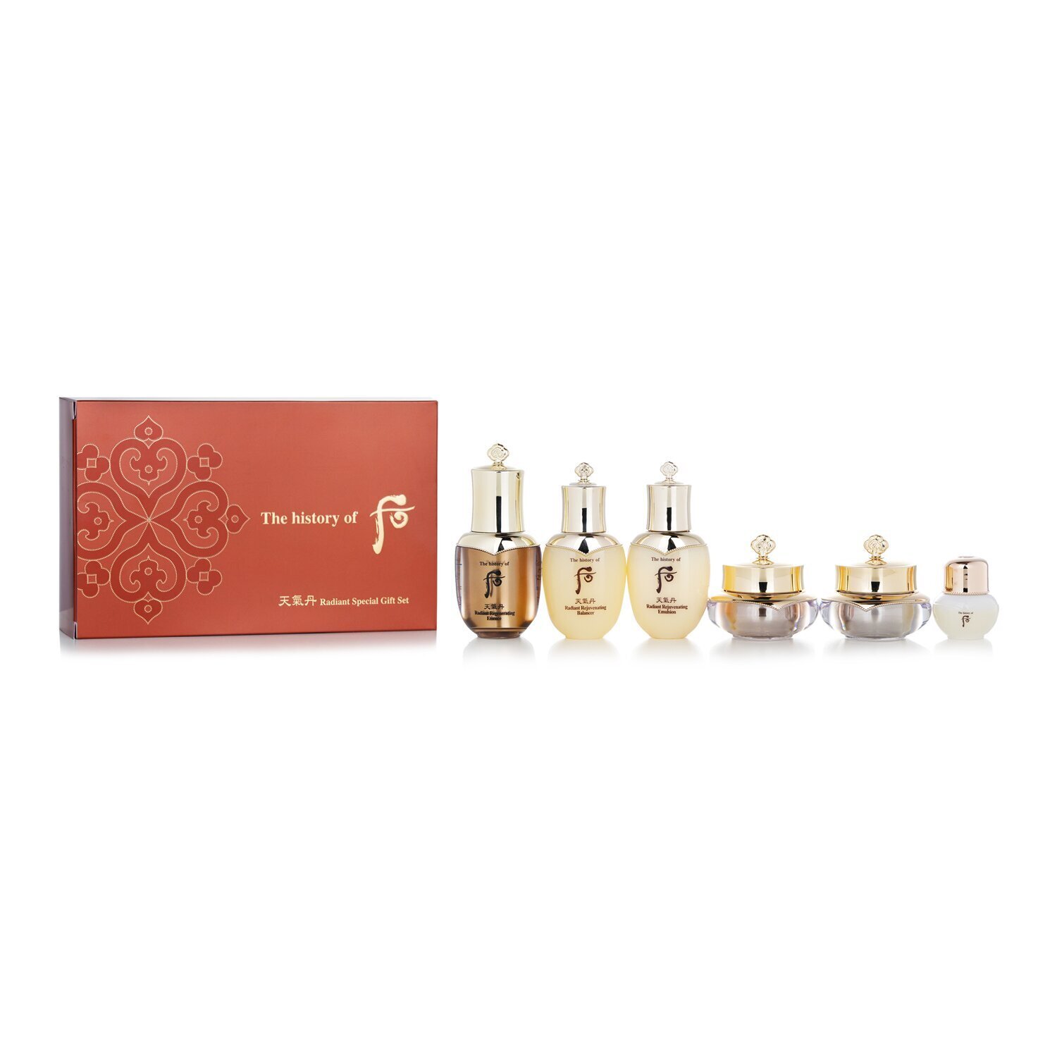 Whoo (The History Of Whoo) Cheongidan Radiant Special Gift Set 6pcs