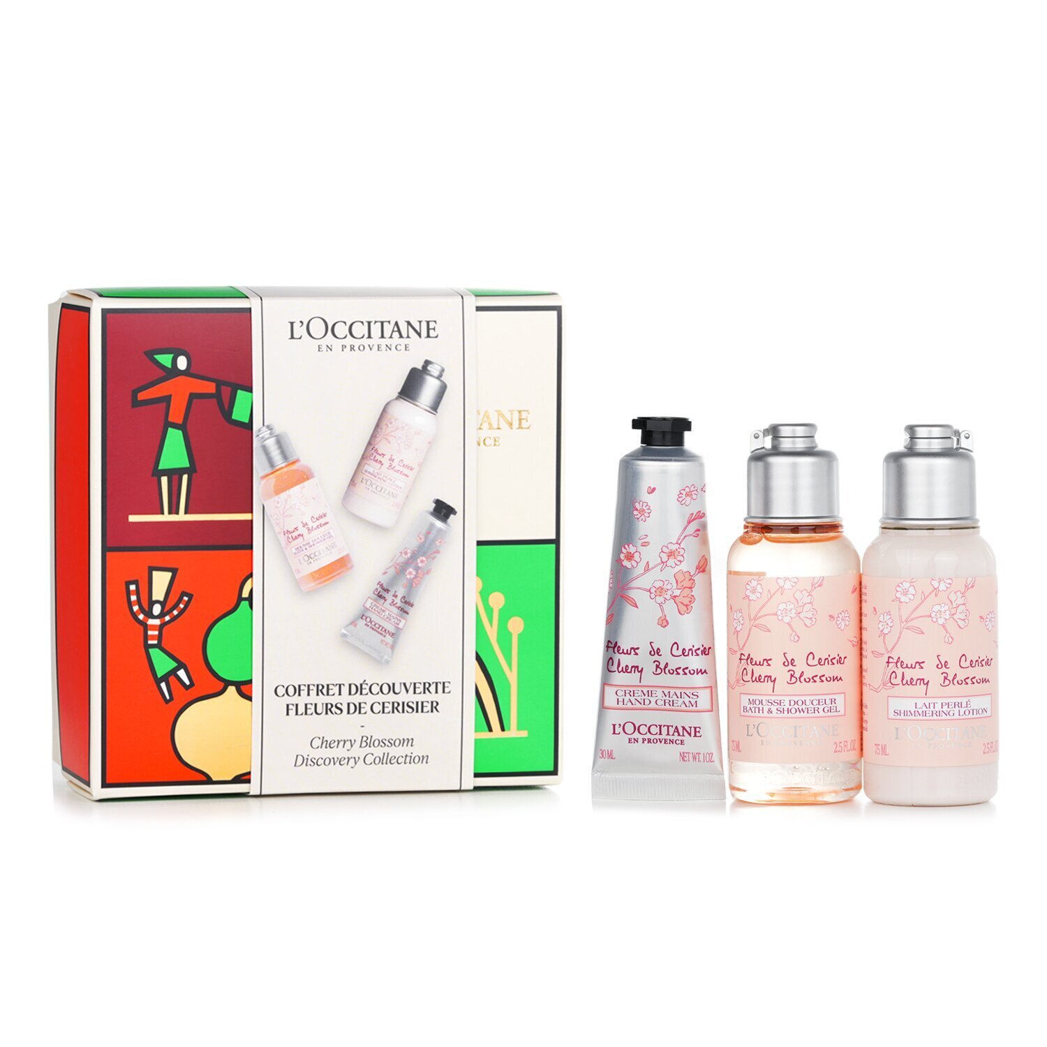 L'Occitane Cherry Blossom Discovery Collection 3pcs