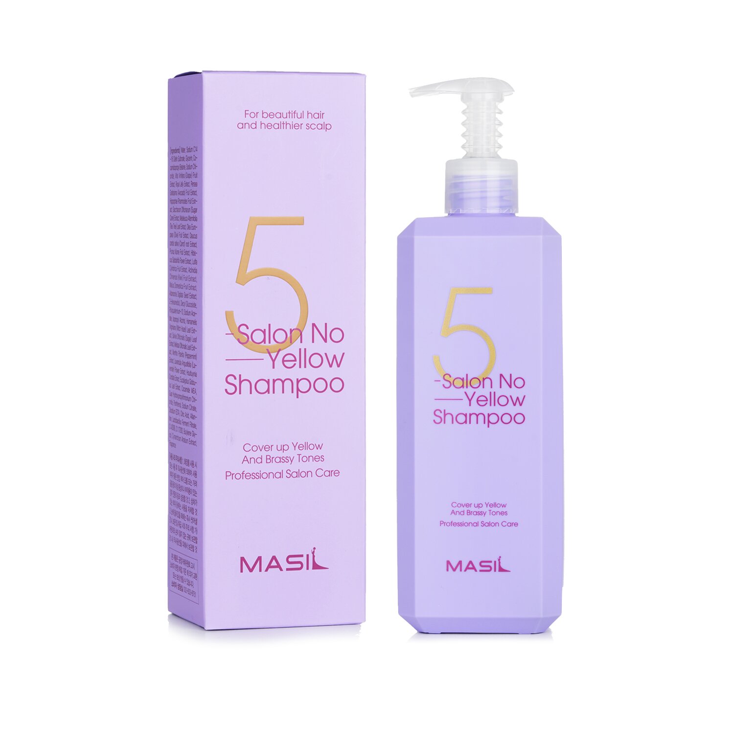 마실 Masil 5 살롱 노 옐로우 샴푸 500ml