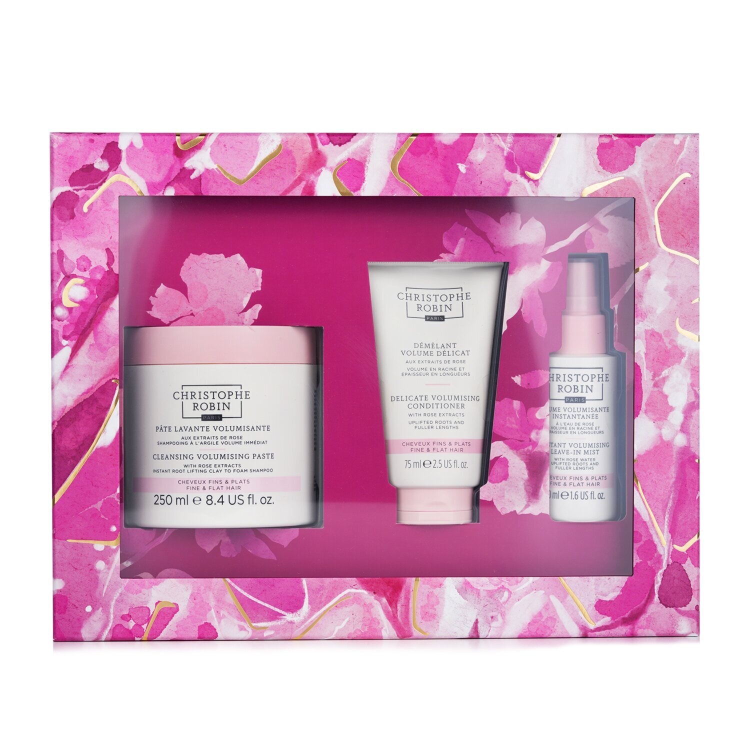 Christophe Robin The Dreamy Volume Ritual Set 3pcs