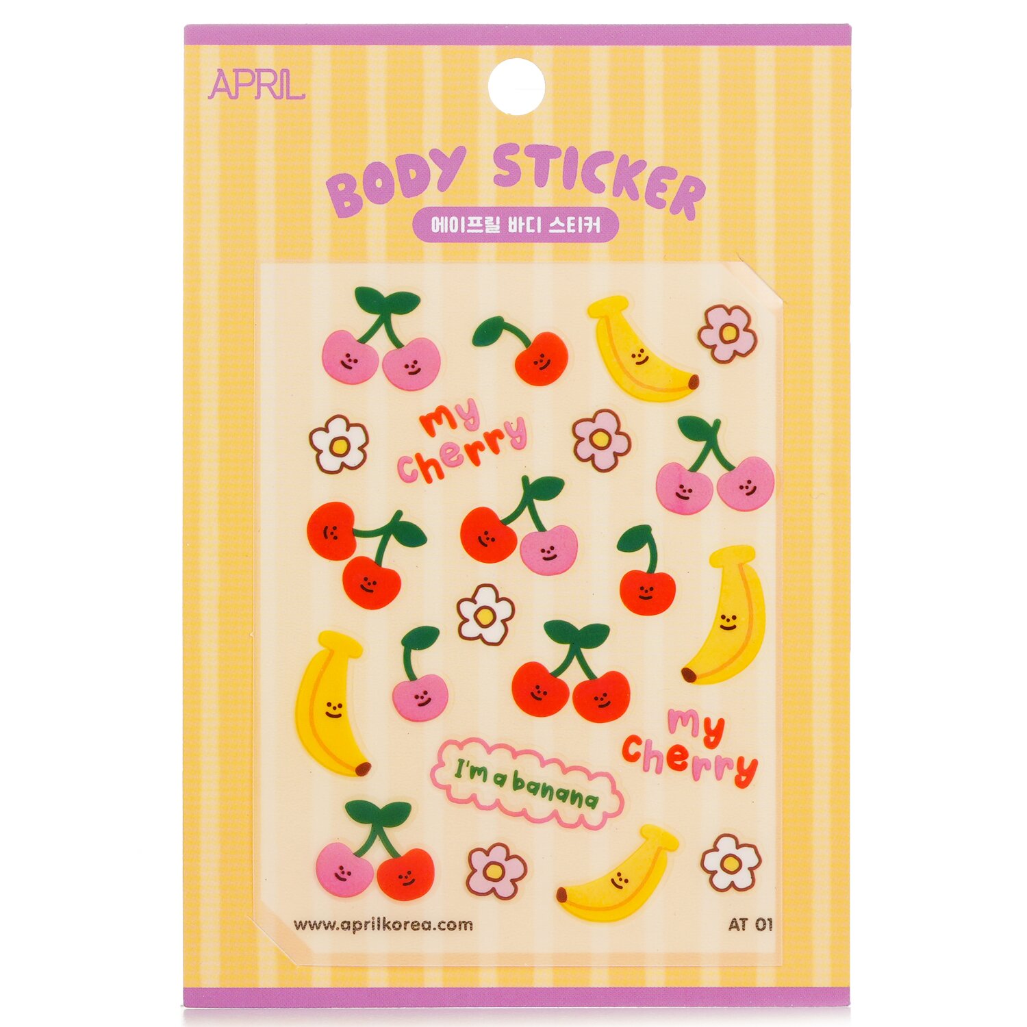 April Korea April Body Sticker 1pc