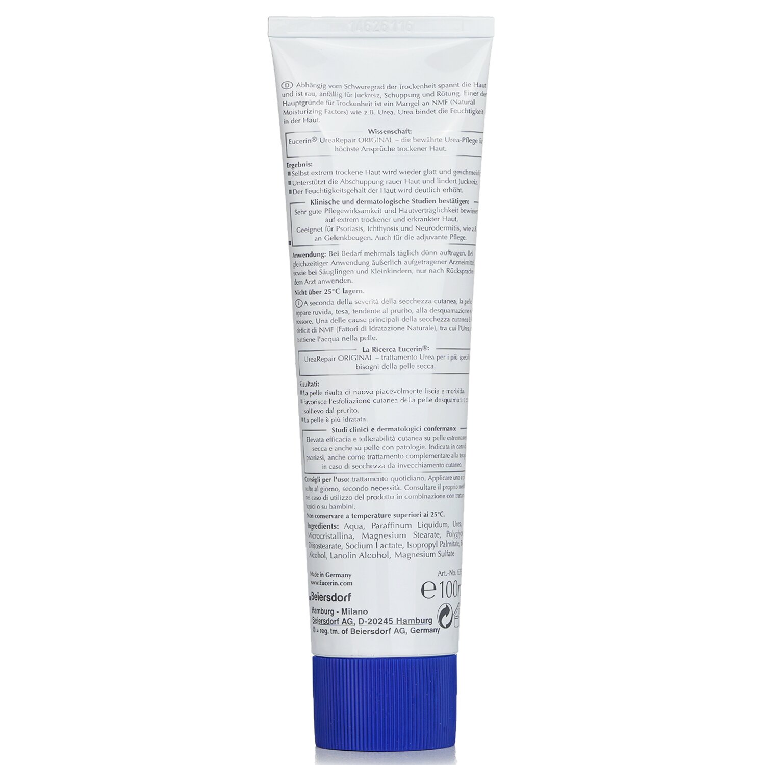 Eucerin (WC) UreaRepair Original 10% Urea Cream 100ml