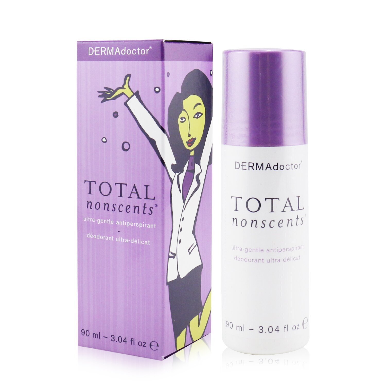 DERMAdoctor Total Nonscents Ultra-Gentle Antiperspirant (Exp. Date: 07/2023) 90ml/3oz