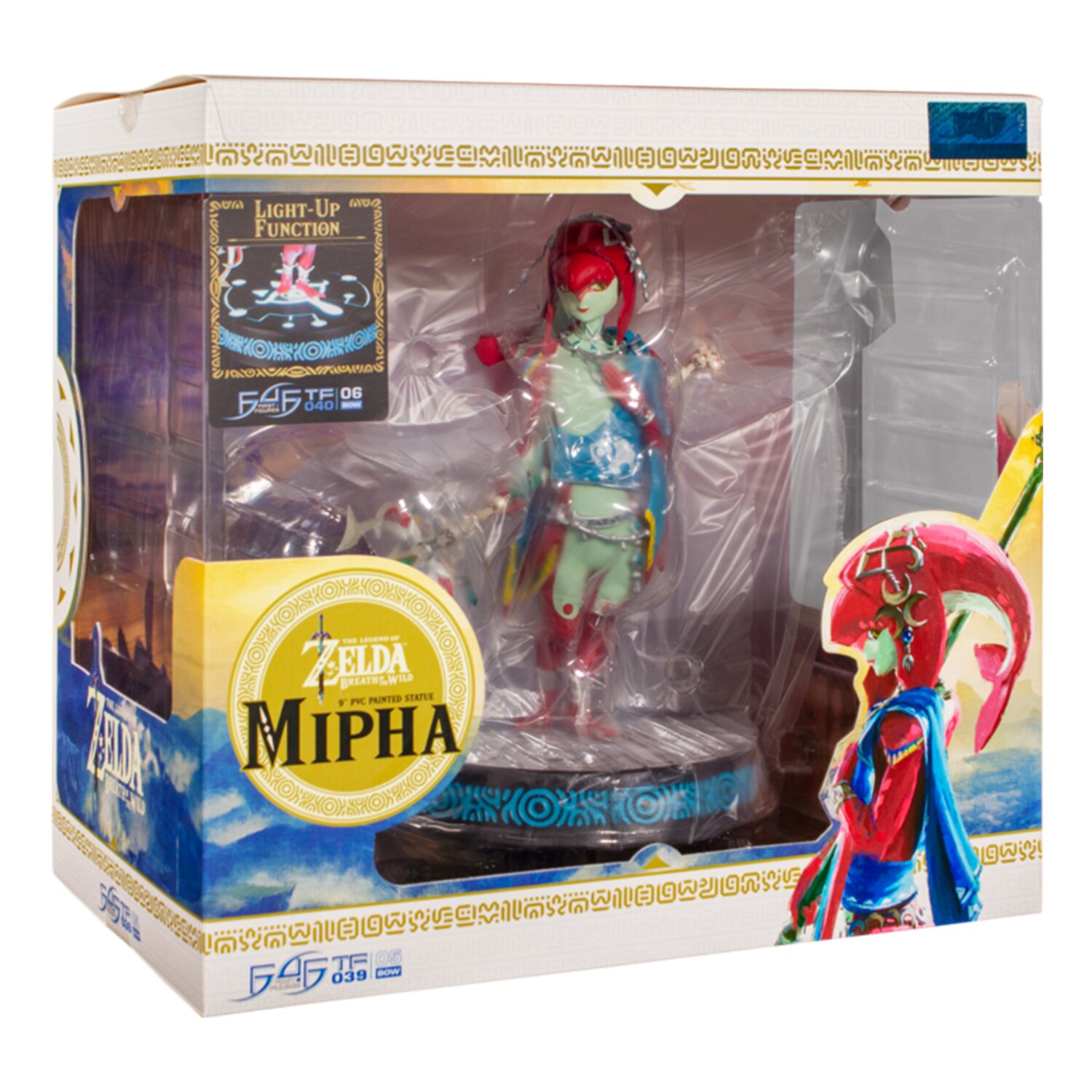 FIRST 4 FIGURES The Legend of Zelda: Breath of the Wild: Mipha (Standard  edition) 22.5x16.5x21cm | Strawberrynet USA