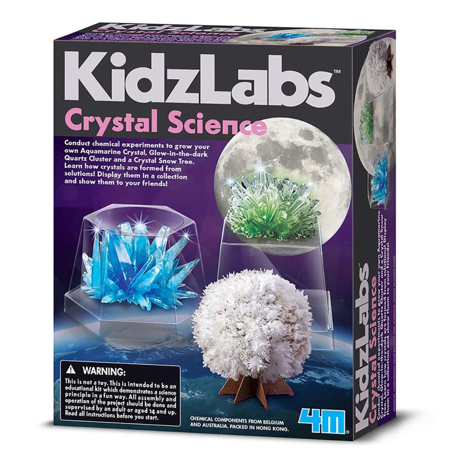 4M KidzLabs/Crystal Science/US 17x22x6cm