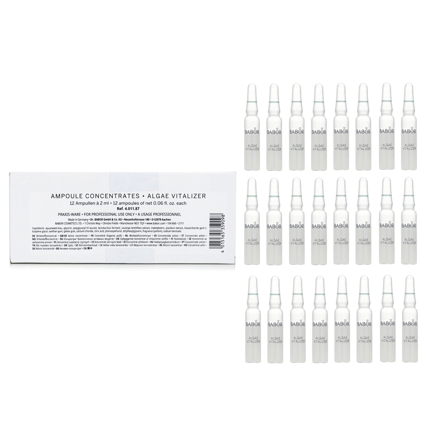 Babor CP Ampoule Concentrates Algae Vitalizer 24x2ml/0.06oz