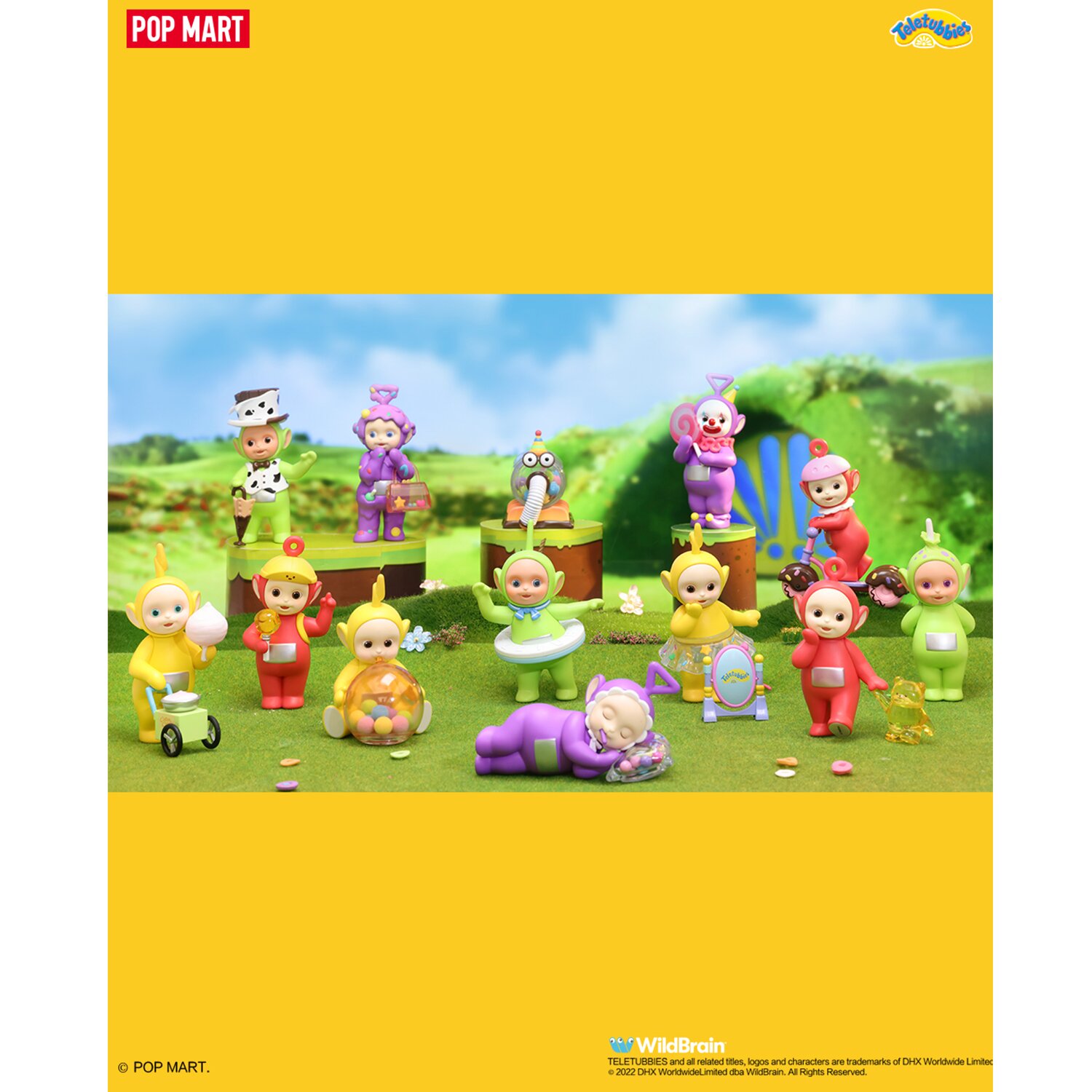 Popmart Teletubbies Fantasy Candy World Series - (Individual Blind Boxes)  7x11x7cm | Strawberrynet IDEN