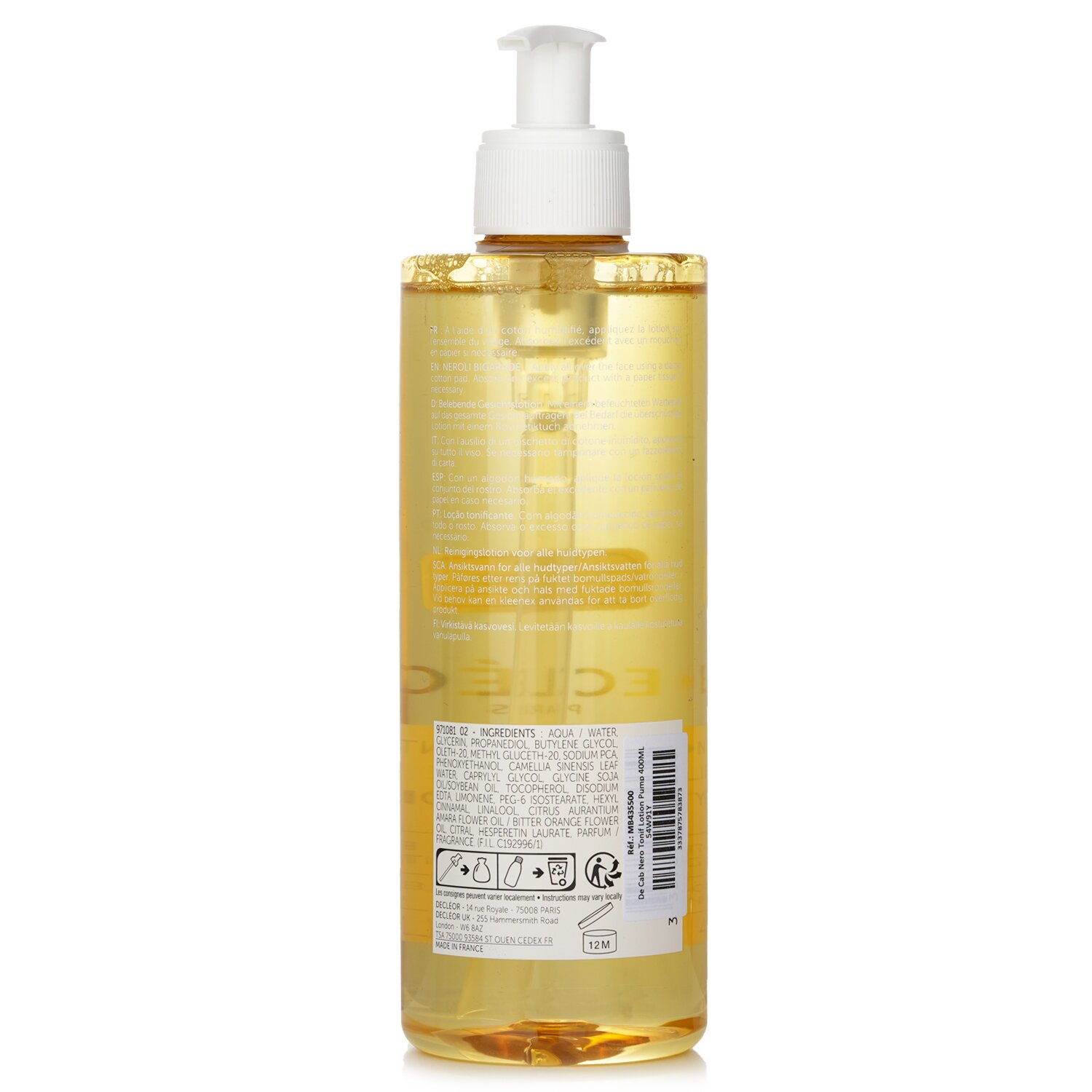 Decleor Neroli Bigarade Hydrating Tonifying Lotion 400ml/13.5oz