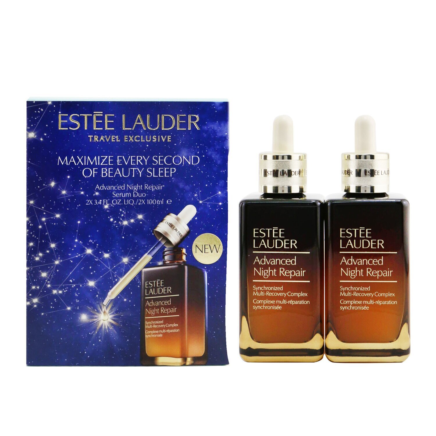 Estee Lauder Advanced Night Repair Synchronized Multi-Recovery Complex Duo (Travel exclusive) 2x100ml/3.4oz