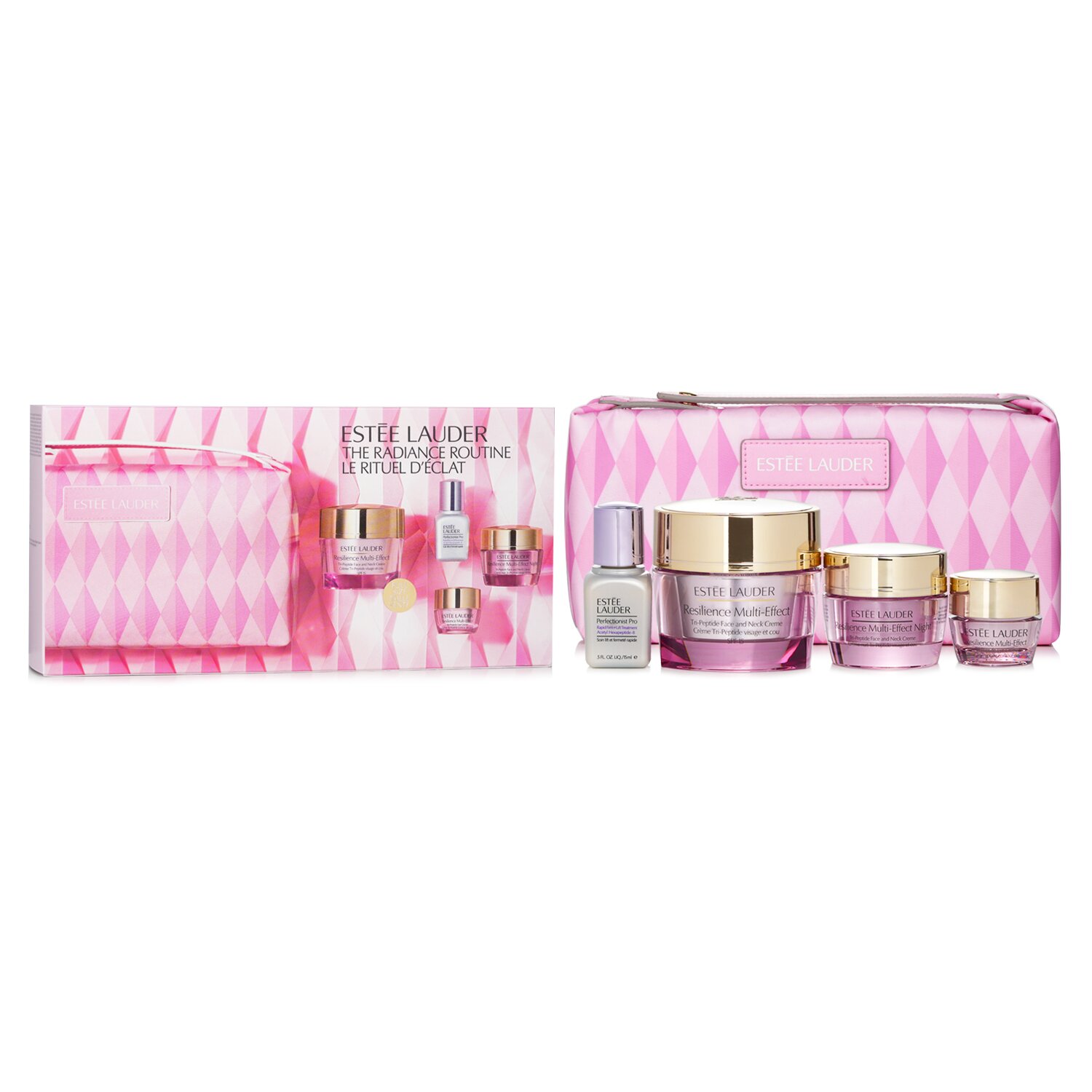 Estee Lauder Resilience Multi Effect Set: 4pcs+1bag | סטרוברינט IL