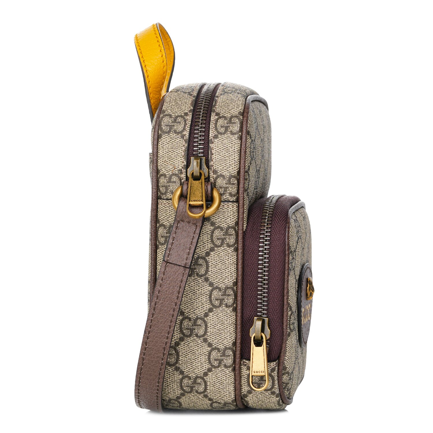 Gucci Neo Vintage GG Supreme Shoulder Bag 658556 Brown