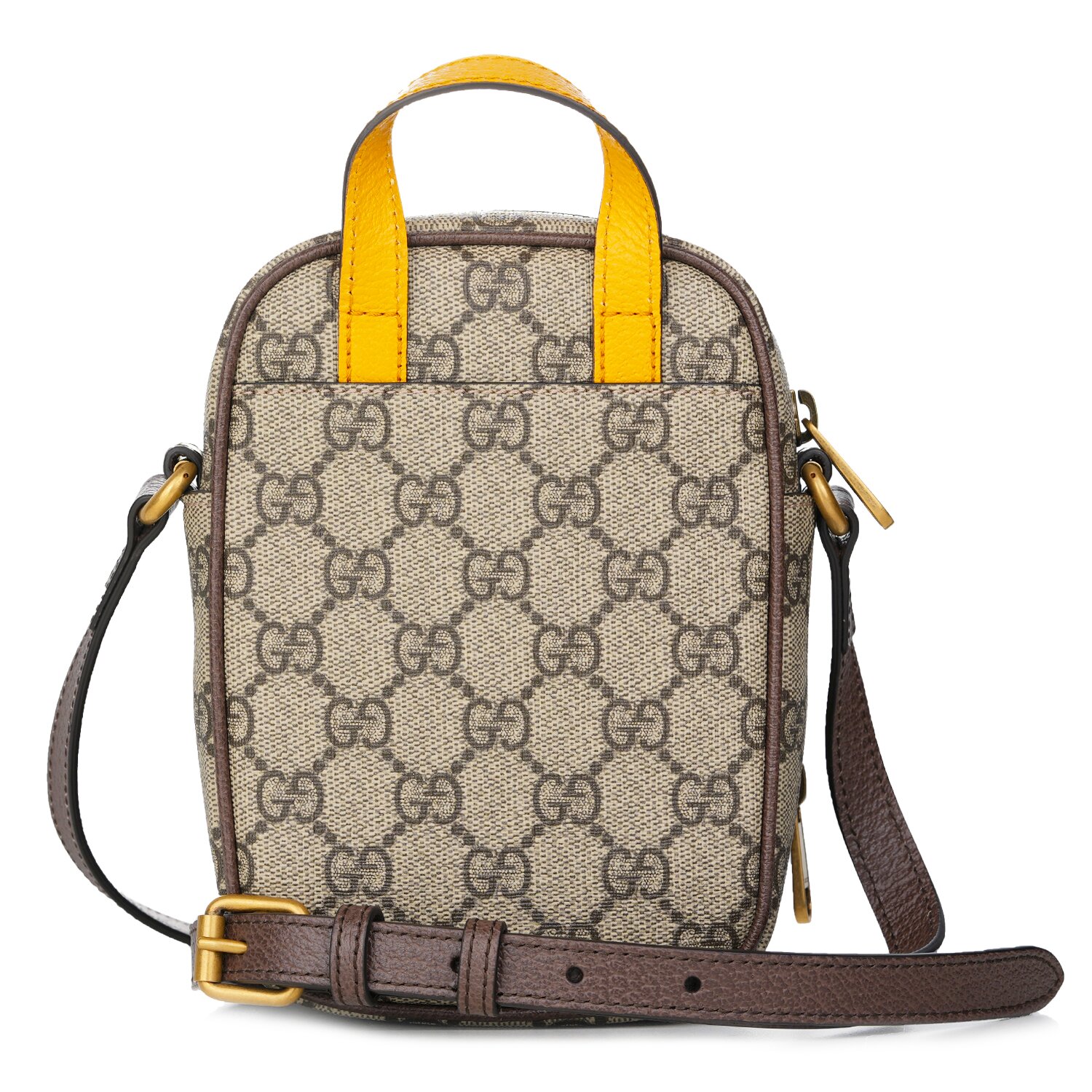 Gucci Neo Vintage GG Supreme Shoulder Bag 658556 Brown